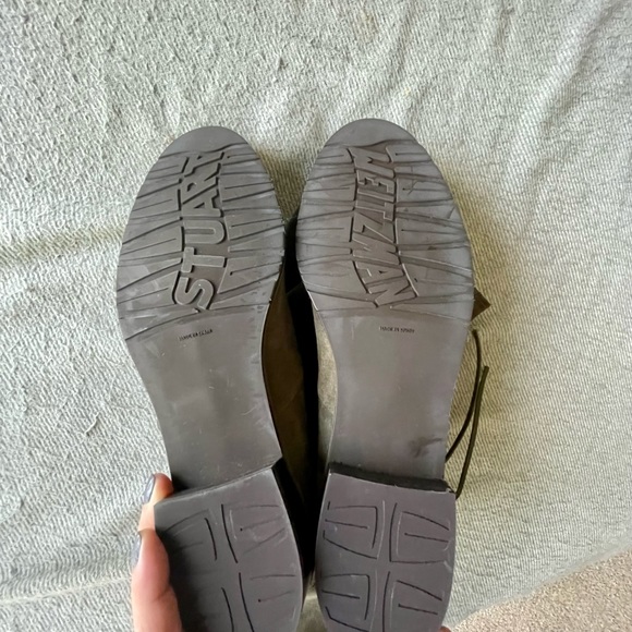 STUART WEITSMAN Lowland Suede Over-The-Knee Boots - Picture 10 of 10